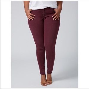 Lane Bryant skinny jeans